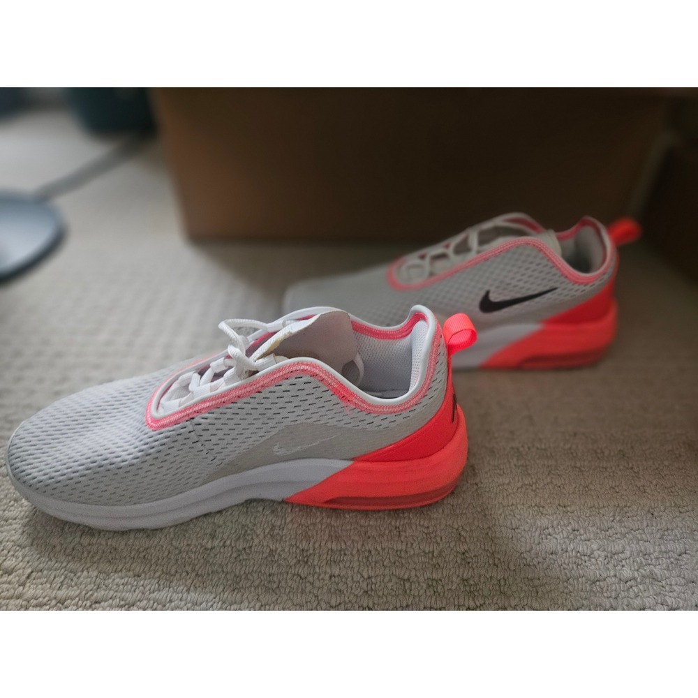 Nike Air Max Motion 2 Women 10 White Pink AO0352-108 Excellent Mesh Runner